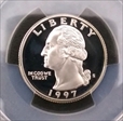 1997-S 25C Silver PR70DCAM