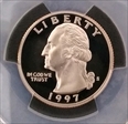 1997-S 25C PR70DCAM