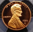1985-S 1C PR70DCAM
