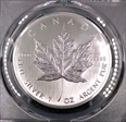 1990 $5 Maple Leaf 1oz Ag MS68