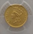 1873 G$1 Open 3 MS62