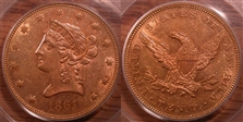 1861 $10 AU53