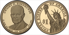 2015-S $1 Dwight D. Eisenhower PR69DCAM