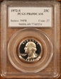1972-S 25C PR69DCAM