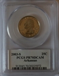 2003-S 25C Arkansas PR70DCAM