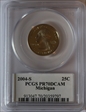 2004-S 25C Michigan PR70DCAM
