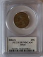2004-S 25C Texas PR70DCAM
