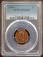 1946-S 1C MS66RD