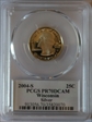 2004-S 25C Wisconsin Silver PR70DCAM