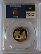 2004-S 25C Wisconsin Silver PR70DCAM