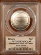 2020-S 50C Basketball Hall of Fame First Strike PR70DCAM