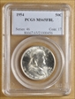 1954 50C MS65FBL