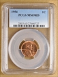 1954 1C MS65RD