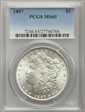 1897 $1 MS65