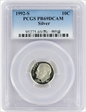 1992-S 10C Silver PR69DCAM