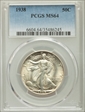 1938 50C MS64