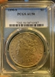 1890-S $1 AU50