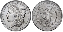 2021 $1 Morgan Dollar 100th Anniversary First Strike MS70