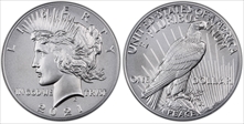 2021 $1 Peace Dollar 100th Anniversary First Strike MS70