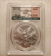 2017-Mo Onza Libertad Silver First Strike MS70