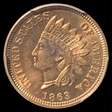 1863 1C MS63