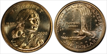 2000-D SAC$1 Millennium Set MS67