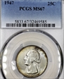 1947 25C MS67