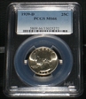 1939-D 25C MS66
