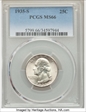 1935-S 25C MS66