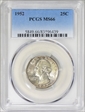 1952 25C MS66
