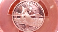 2001-S 25C Rhode Island PR69DCAM