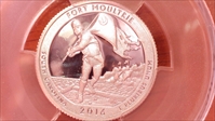 2016-S 25C Fort Moultrie NP Silver Limited Edition PR Set - First Strike PR69DCAM