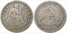 1857 25C VF20