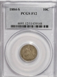 1884-S 10C F12