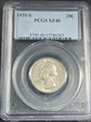 1935-S 25C XF40