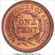 1855 1C Slanted 55 MS66RD