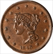 1840 1C Small/Large 18 MS63BN