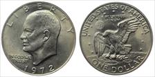 1972 $1 Type 2 MS64+ 