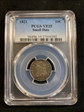 1821 10C Small Date VF35