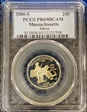 2000-S 25C Massachusetts Silver PR69DCAM