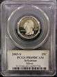 2003-S 25C Arkansas Silver PR69DCAM