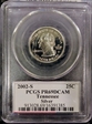 2002-S 25C Tennessee Silver PR69DCAM