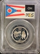 2002-S 25C Ohio Silver PR69DCAM