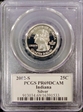 2002-S 25C Indiana Silver PR69DCAM