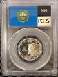 2000-S 25C New Hampshire Silver PR69DCAM