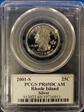 2001-S 25C Rhode Island Silver PR69DCAM