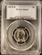 1973-D 5C MS65