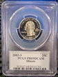 2003-S 25C Illinois PR69DCAM