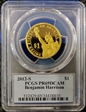 2012-S $1 Benjamin Harrison PR69DCAM