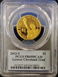2012-S $1 Grover Cleveland 22nd PR69DCAM